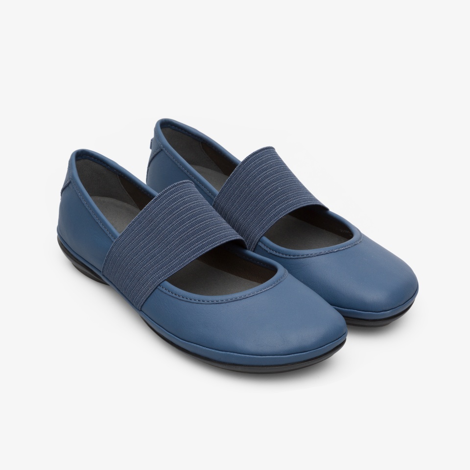 Camper Right Blue - Camper Women's Ballerinas ||1473-OXNUD||